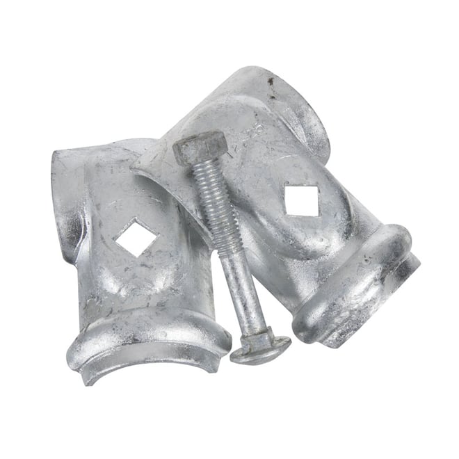 Downee 25mm Galvanised Fixed Fence Tees