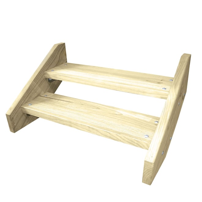 2 Tread Treated Pine Stair Kit