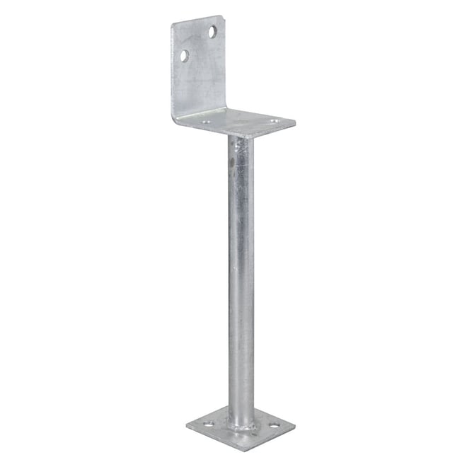 Dunnings 90 x 300mm Hot Dipped Galvanised Half Post Anchor M10 Holes