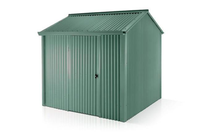 Handi-Heritage Shed H1 2.54X2.52 Roof:Rivergum Wall:Rivergum Front/Rear Single Door