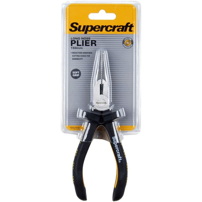 Long Nose Plier Soft Grip 150mm
