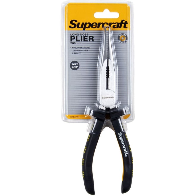 Long Nose Plier Soft Grip 200mm
