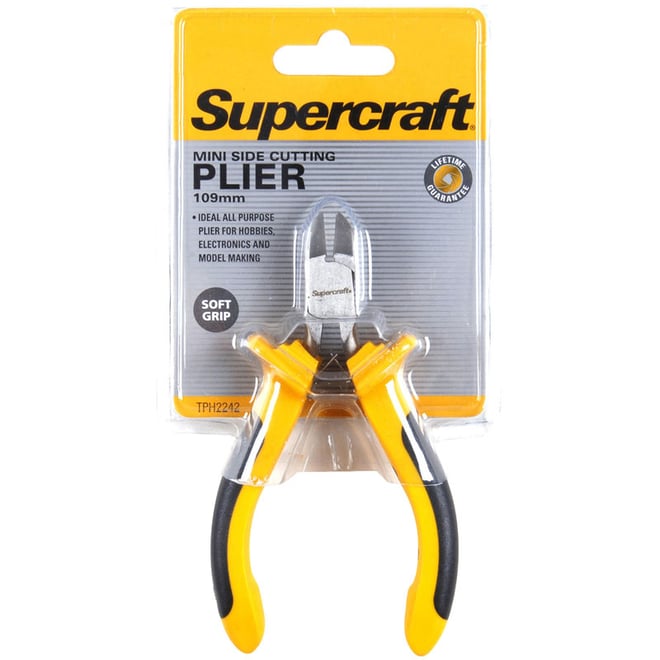 Mini Side Cutting Plier Soft Grip 109mm