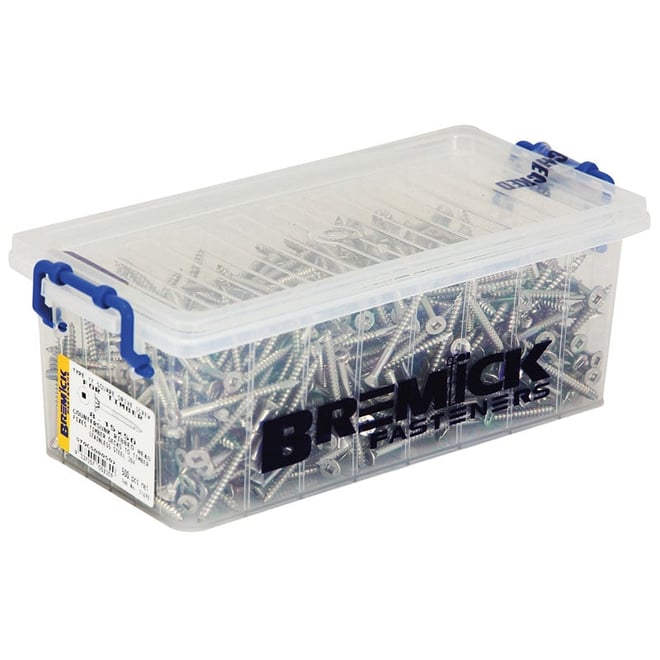 Bremick Square Drive Decking Screws 8G x 50mm 500 Pack
