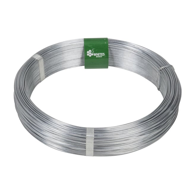 Whites 2mm x 120m Galvanised Tie Wire
