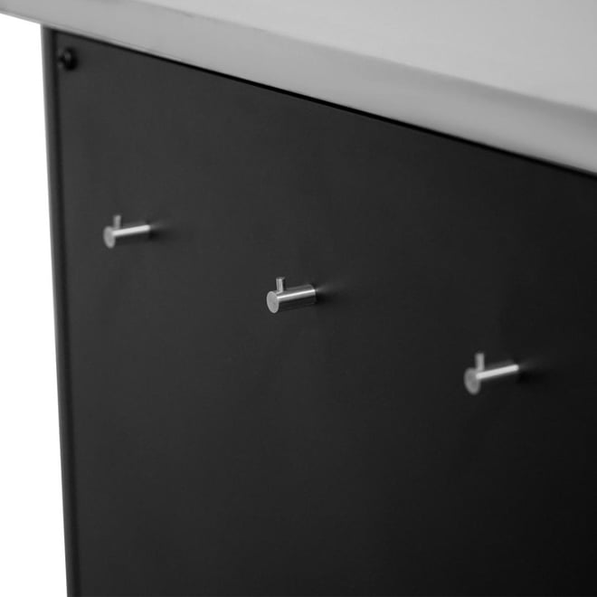 Cozze 900mm Outdoor Table With Shelf