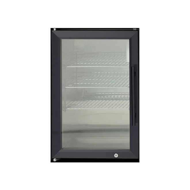 CROSSRAY Single Door Black 63L Fridge