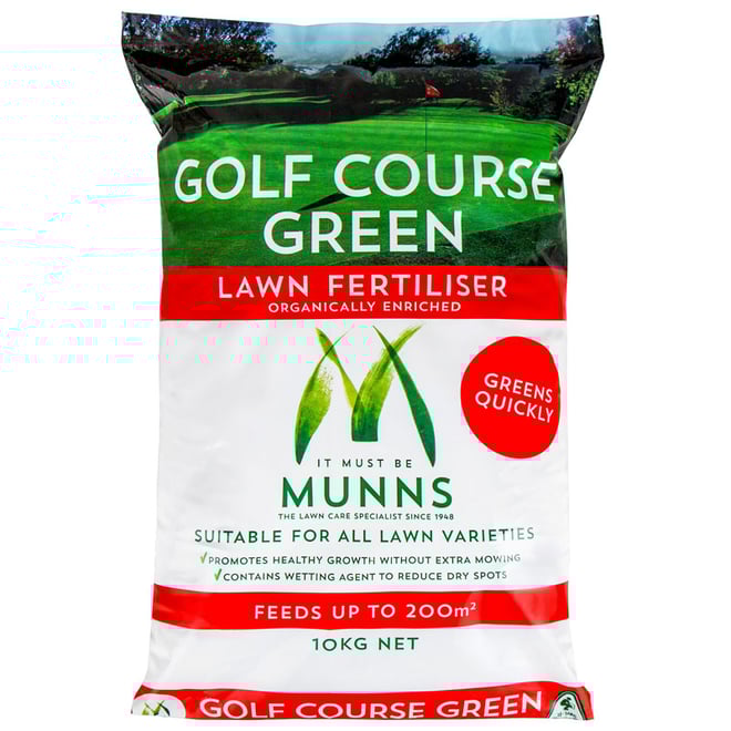 Munns Golf Course Green Lawn Fertiliser 10kg