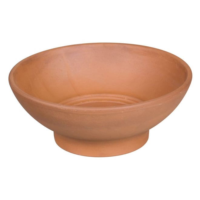Northcote Pottery Outdoor Terracotta Low Bowl 260 x 110mm