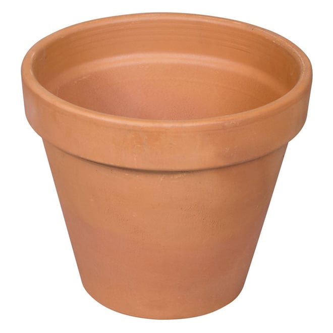 Northcote Pottery Outdoor Terracotta Plain Garden Pot 270 x 250mm