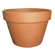 Northcote Pottery Outdoor Terracotta Pot 21cm Squat