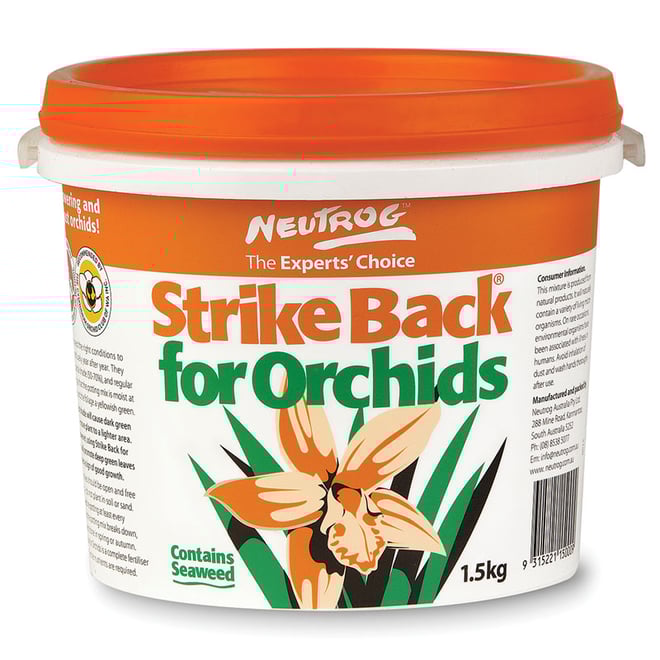 Neutrog Strike Back for Orchids Fertilisers 1.5kg