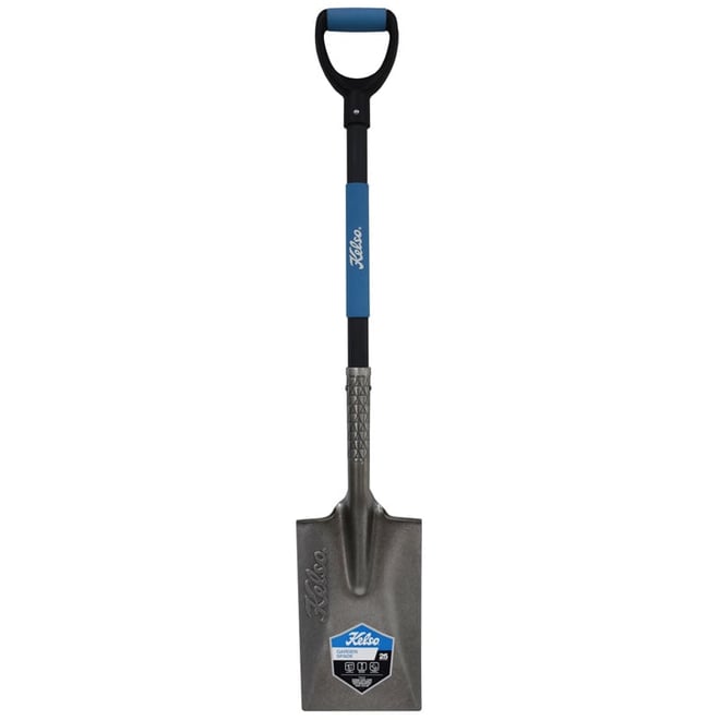 Keslo Fibreglass D Handle Garden Spade