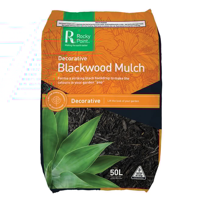 Decorative Blackwood Mulch 50L