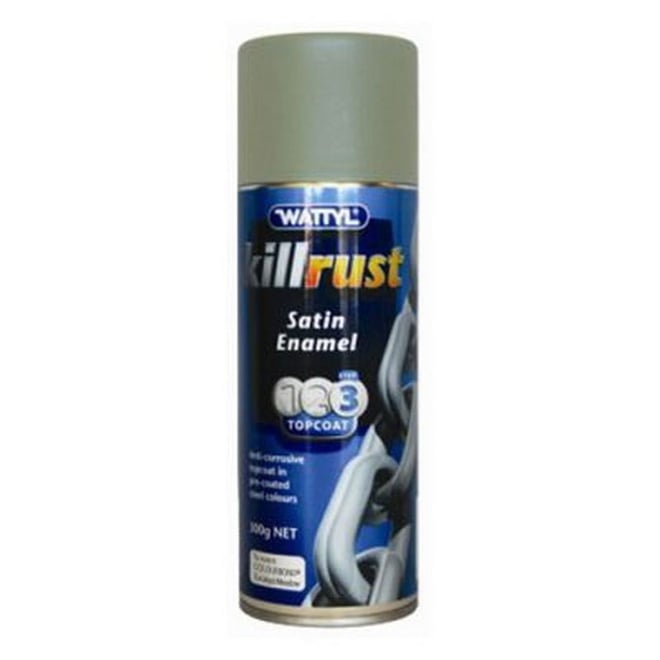 Killrust Enamel Satin Colorbond Pale Euclypt Aerosol 300G