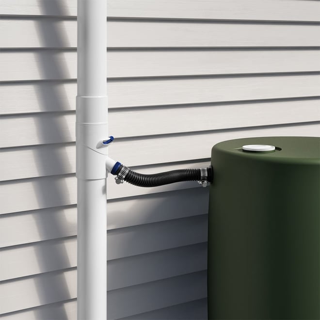 Downpipe Diverter Round 90mm