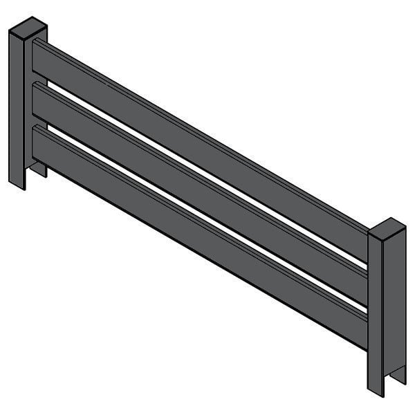 Good Neighbour Screen Top Side Frames Slate Grey