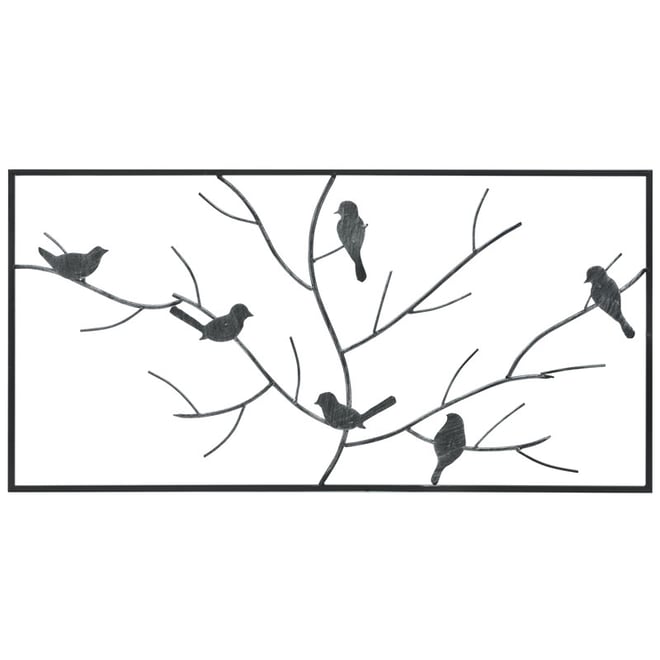 Steel Screen Flock Black/Silver 1000 x 500mm