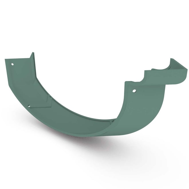 Smoothline Gutter External Cast Angle 90° Rivergum