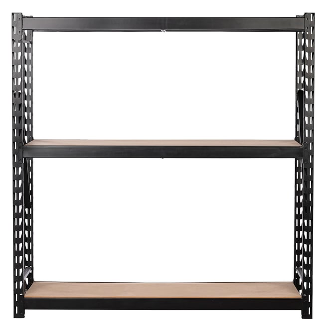 Heavy Duty 3 Shelf Black Unit