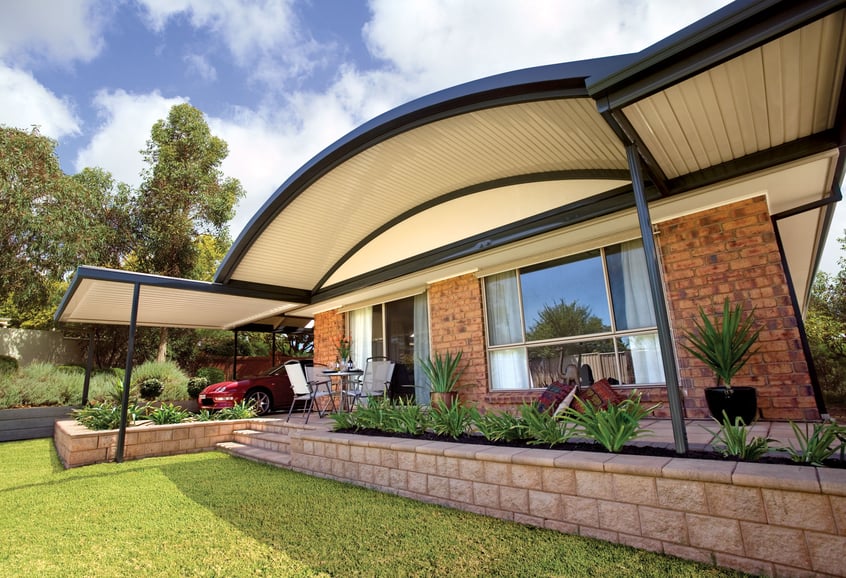 Patios Verandah Carport Outback Curved 33
