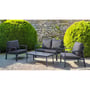 Allure 4 Piece Outdoor Lounge Set