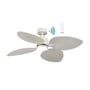 Kingston DC 1265mm Smart Ceiling Fan With WIFI Remote Control White
