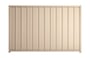 Good Neighbour Superdek 1200mm High Fence Panel Sheet: Merino, Post/Track: Merino