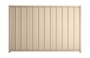 Good Neighbour Superdek 1500mm High Fence Panel Sheet: Merino, Post/Track: Merino