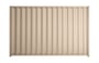 Good Neighbour Wavelok 1200mm High Fence Panel Sheet: Merino, Post/Track: Merino