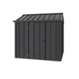 Handi-Hilander Garden Shed HH1 2.48x2.63m Gutter Side Door Gun Metal Grey