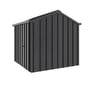 Handi-Hilander Garden Shed HH1 2.48x2.63m Gutter Side Door Gun Metal Grey