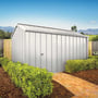Handi-Hilander Garden Shed HH1 2.48x2.63m Gable End Door Off White