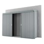 Handi-Locker Wall Mount Shed Zinc/Al