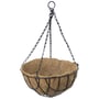 Clyde Garden Outdoor 30cm Green Wire Hanging Basket with Lining