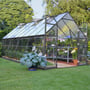 Maze 8 x 16 Balance Greenhouse - Grey Frame
