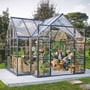 Maze Victory Orangery Greenhouse - Grey Frame