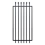Squash Top Fence Gate 975 x 2100mm Black