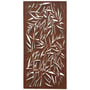 Real Rust Steel Screen Jungle 1800 x 900mm