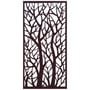 Real Rust Steel Screen Forest 1200 x 600 Mm