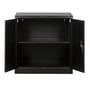 Stratco Utility 2 Door Half Height Cabinet Black