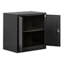 Stratco Utility 2 Door Half Height Cabinet Black