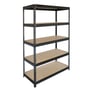 Boltless 1830x1200x450mm 5 Shelf Shelving Unit