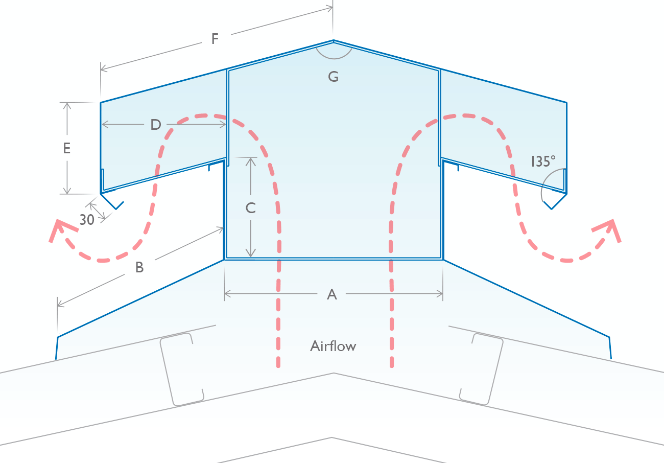 Roofing Accessories Ventridge Ridge Diagram