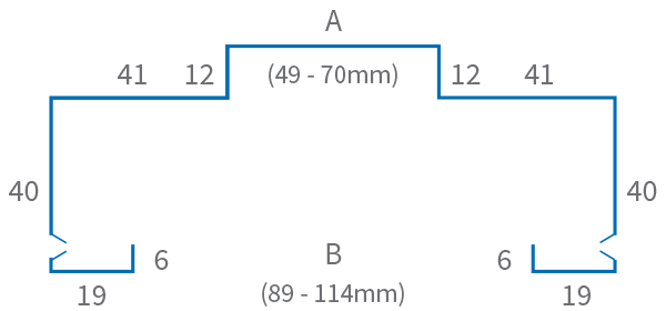 Steel Framing Steel Door Frame Knockdown Profile