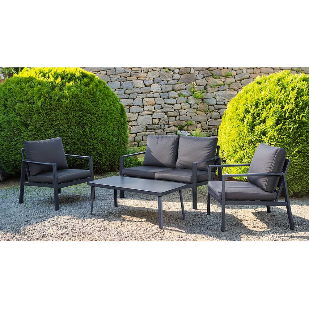 Allure 4 Piece Outdoor Lounge Set