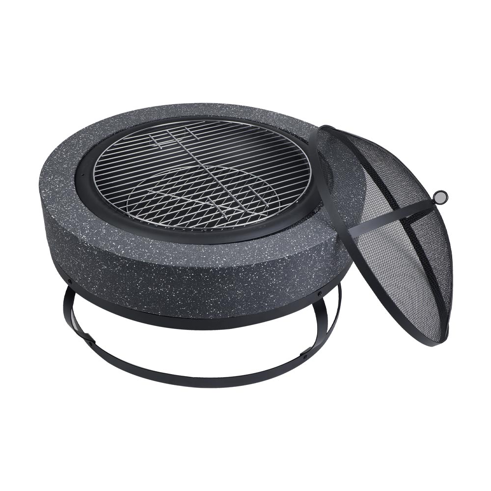 Composite Fire Pit and Stand 70cm