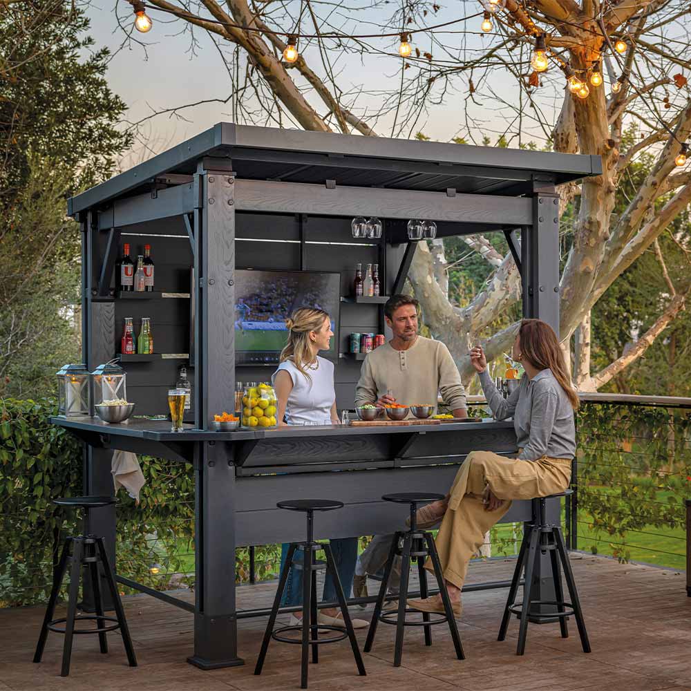 Keter Gazebo Bar - Grey