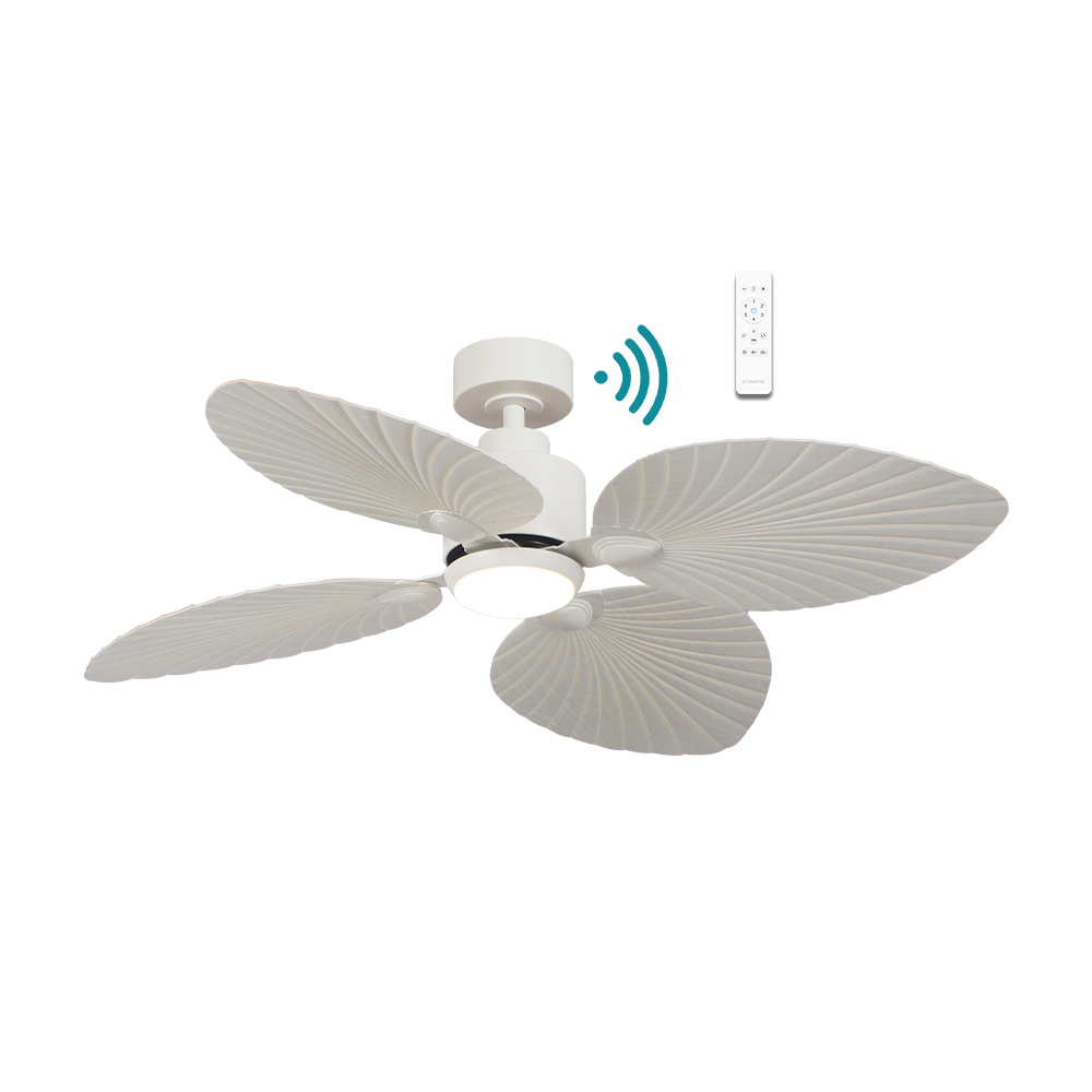 Kingston DC 1265mm Smart Ceiling Fan With WIFI Remote Control White