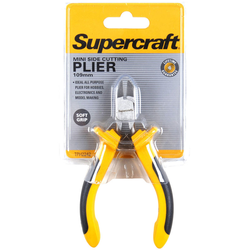 Mini Side Cutting Plier Soft Grip 109mm